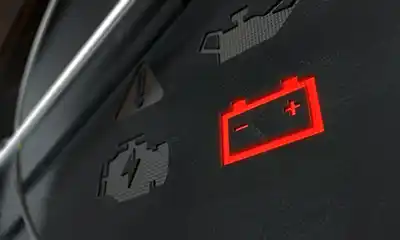 Bateria de auto Totalmente Descargada